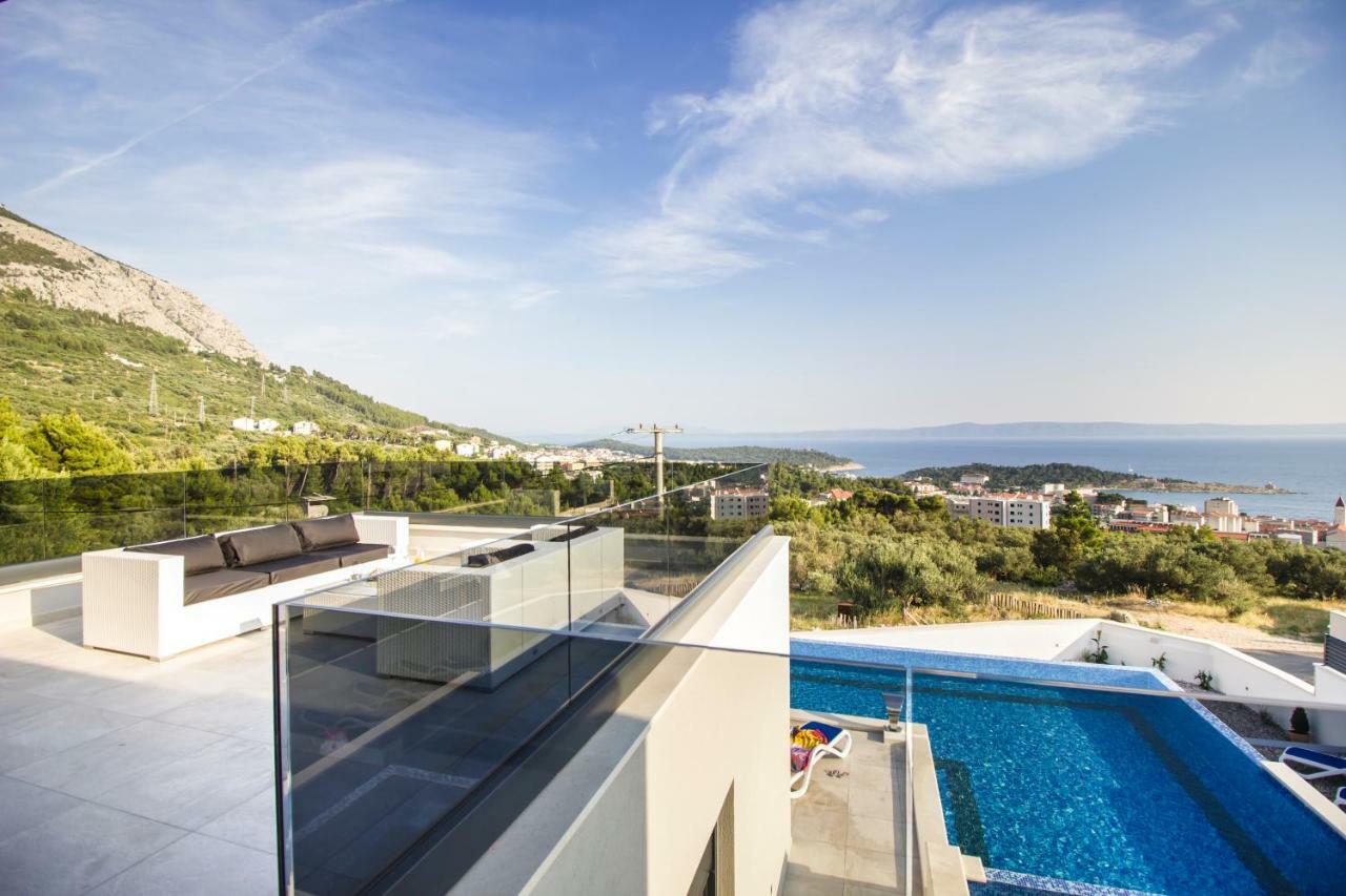 Luxury Villa High Hopes With Pool Makarska Luaran gambar