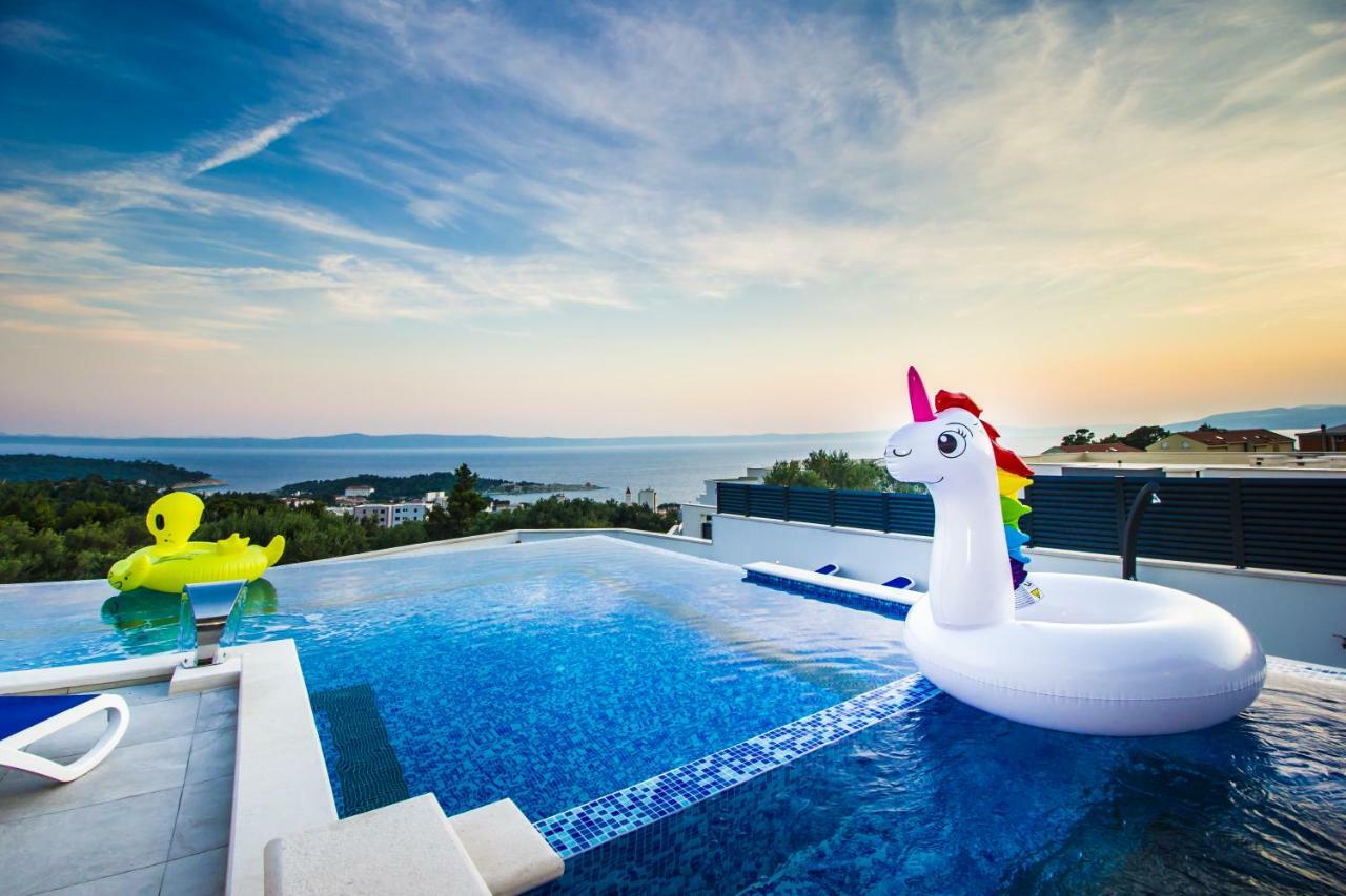 Luxury Villa High Hopes With Pool Makarska Luaran gambar