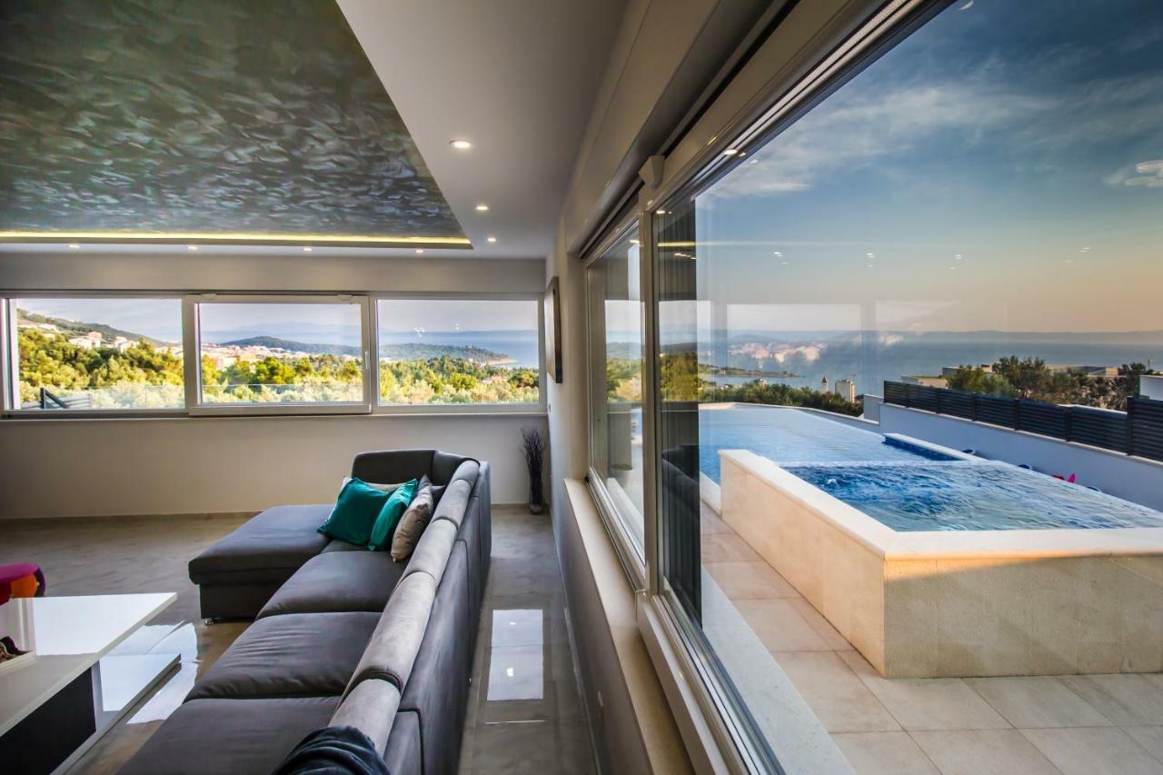 Luxury Villa High Hopes With Pool Makarska Luaran gambar